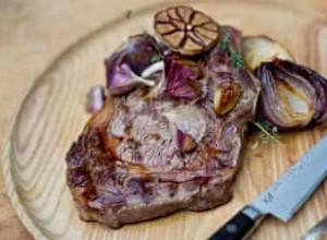 Recette de la côte de bœuf aux oignons rouges d Angela Hartnett 