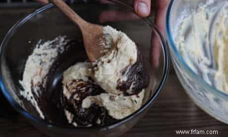 La recette du marbré chocolat vanille de Dan Lepard 