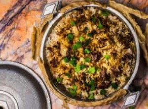 Recette du biryani de mouton 