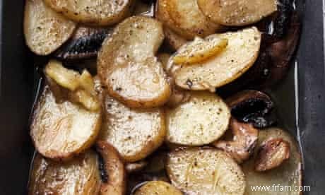 Recette de champignons, pommes de terre et graisse d oie de Nigel Slater 