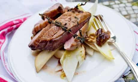 La recette du canard aux dattes et aux noix d Angela Hartnett 