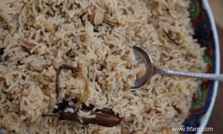 Recette de riz pilaf aux pois chiches 