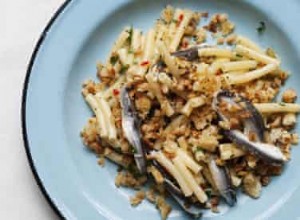 La recette des penne aux anchois marinés de Nigel Slater 