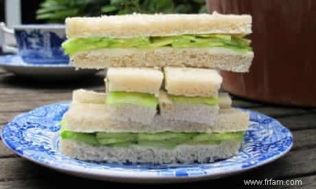 Comment faire de parfaits sandwichs au concombre 