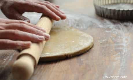 Tarte aux amandes et abricots de Dan Lepard 