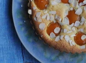 Tarte aux amandes et abricots de Dan Lepard 