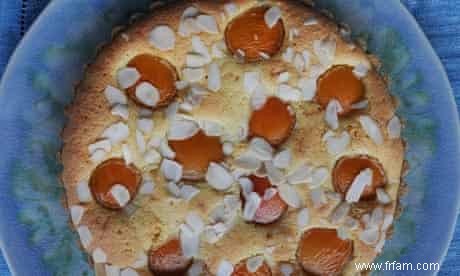 Tarte aux amandes et abricots de Dan Lepard 