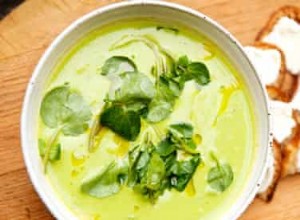 La soupe de courgettes et menthe d Angela Hartnett 