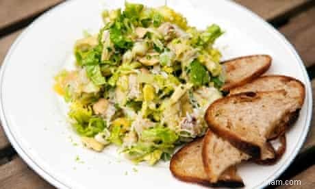 Recette de la salade de crabe et d avocat d Angela Hartnett 