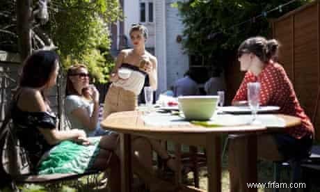 Un barbecue de jardin mondial 