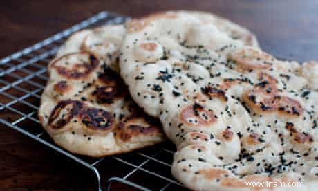 Les recettes de pain naan de Dan Lepard 