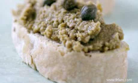 Une recette de tapenade pour les enfants 