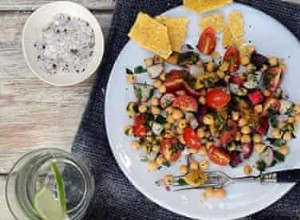 Salade libanaise aux craquelins de za atar 