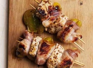 La recette des brochettes de porc et de prunes de Nigel Slater 