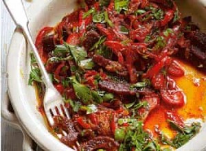 J ai le béguin pour vous :les recettes de poivron rouge et de piment de Hugh Fearnley-Whittingstall 