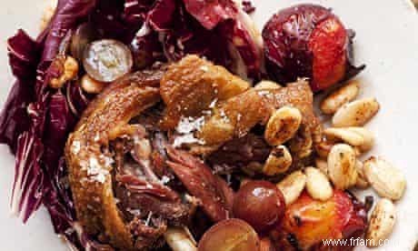 Recettes de salade de canard et de cordonnier aux fruits de Nigel Slater 