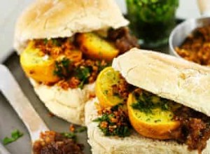 Recette de sandwich Vada pav 