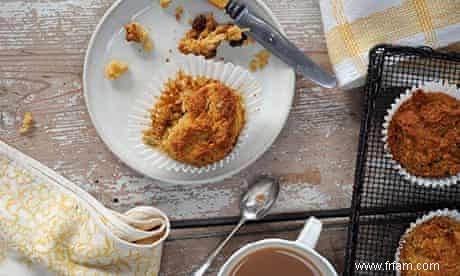 Recette de muffins à la courge musquée sans gluten et sans œufs 