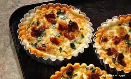 OFM récompense la meilleure recette des lecteurs 2013 :Tarte au crabe, chorizo ​​et coriandre de Caroline Hart 