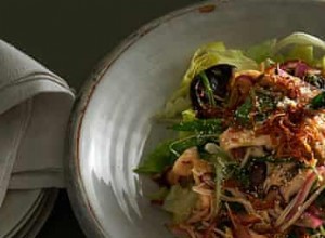 Les recettes de Neil Perry :Salade de laitue iceberg et champignons 