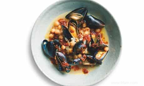 La recette des pois chiches et des moules de Nigel Slater 