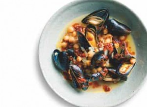 La recette des pois chiches et des moules de Nigel Slater 