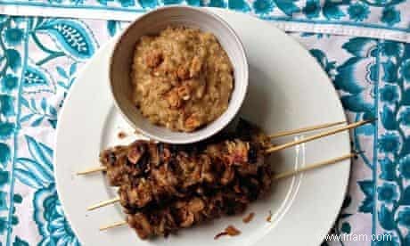 Comment cuisiner le satay de poulet parfait 