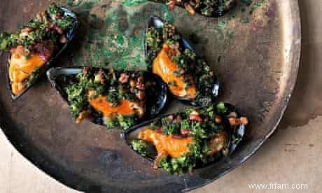 Les recettes de palourdes et de moules de Nigel Slater 