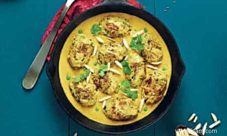 Chandra malai kefta – recette végétalienne 