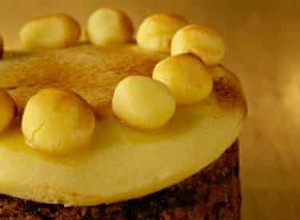 Gâteau Simnel sans lait, sans oeuf et sans gluten 