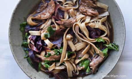 Recette de canard aux nouilles udon de Nigel Slater 