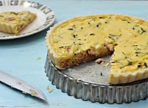 Quiche lorraine sans gluten et sans produits laitiers 