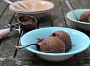 Recette de glace pruneaux, brandy et chocolat sans lactose 