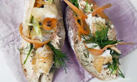 Les recettes de sandwichs d été de Nigel Slater 