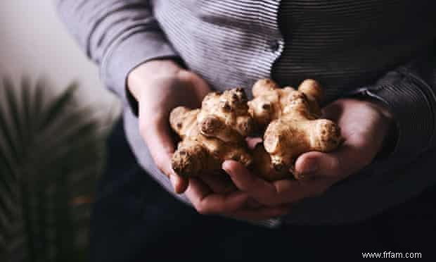 Cuisine de saison :topinambours au laurier et noisettes 