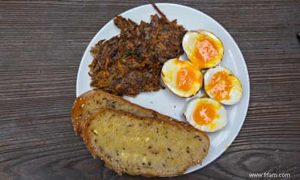 La recette du boudin noir et du hachis de carottes de Jack Monroe 