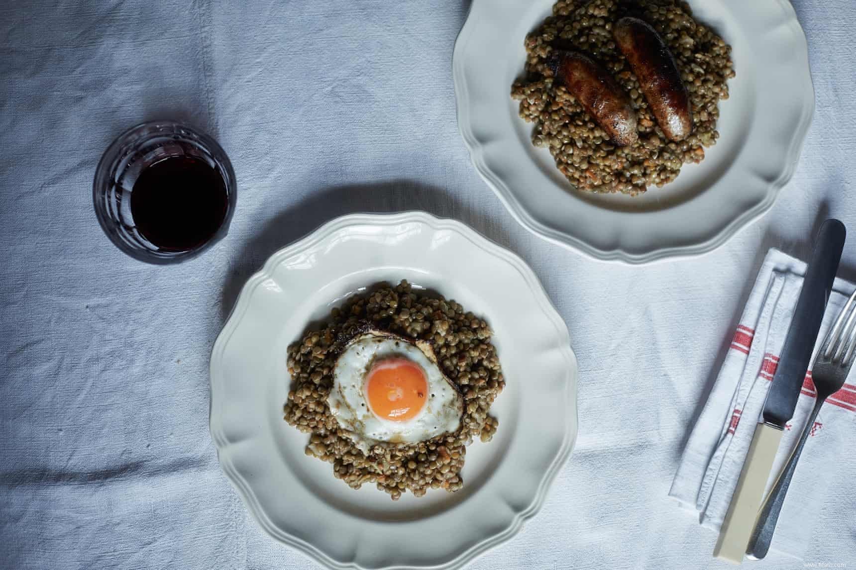 Manger (lentilles) comme le font les Romains 