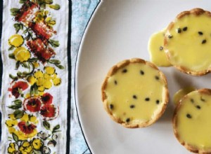 Gastronomie de saison :recette de tartes sucrées aux fruits de la passion 