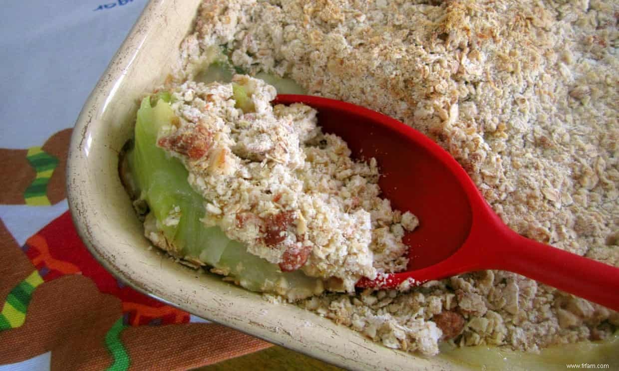 Comment faire un crumble aux poireaux et au cheddar – recette 