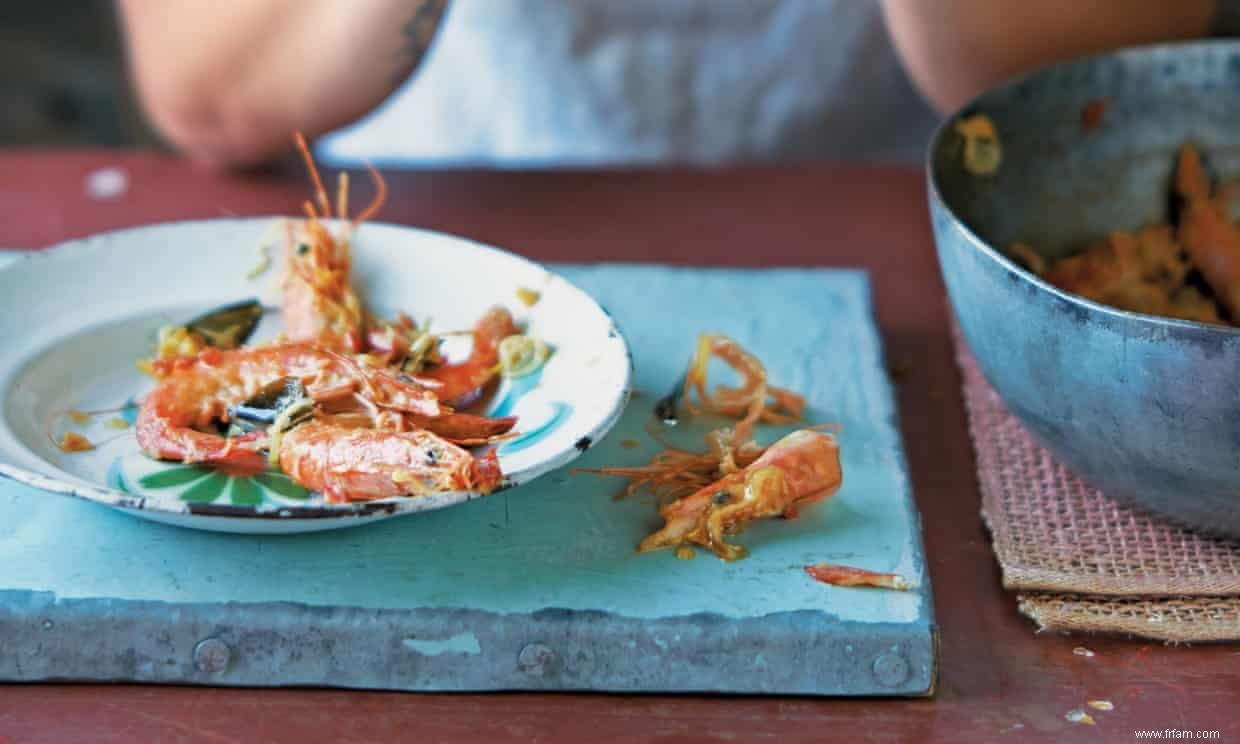 Chinatown Kitchen :recette de crevettes au beurre d œuf salé 