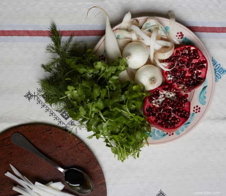 La recette ouzbek de canard et de riz de ma babouchka 