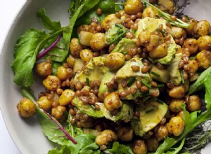 Recette de salade de freekeh à l avocat et à la ciboulette de Nigel Slater 