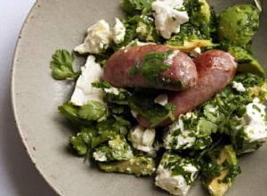 Recette de saucisses de Nigel Slater à l avocat et à la feta 