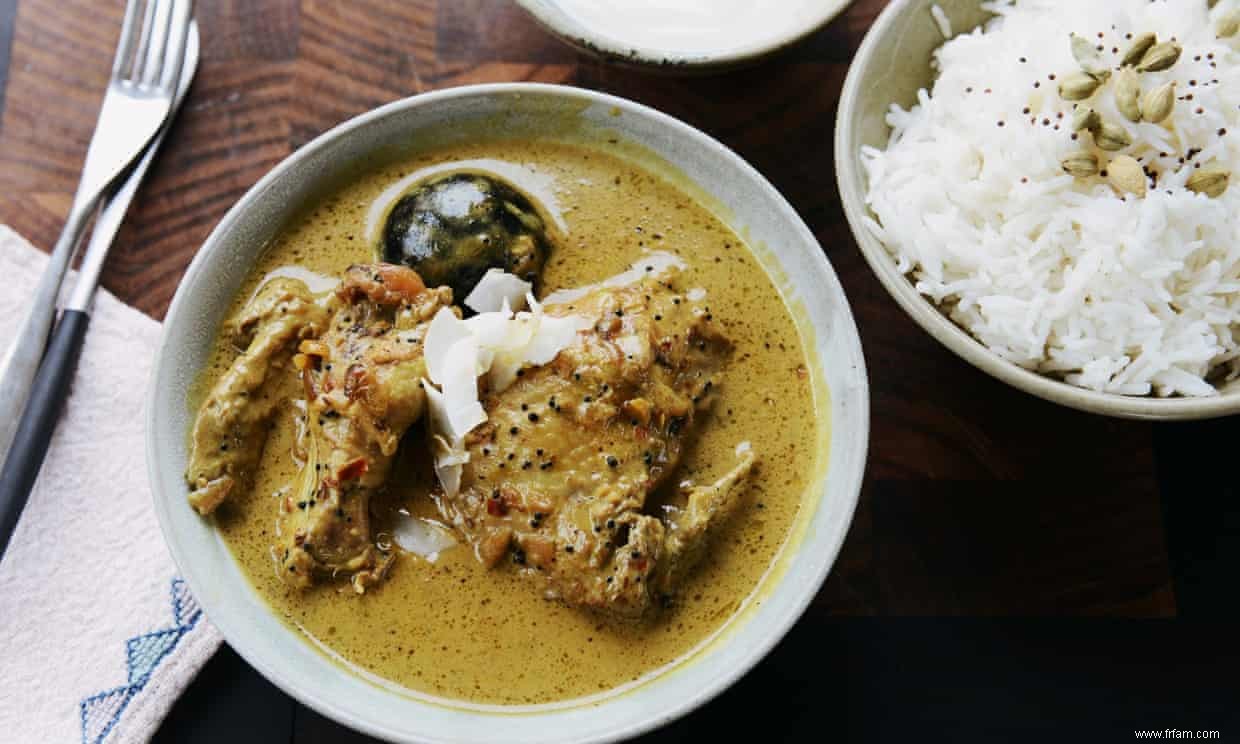 Cuisine de saison :curcuma frais et curry de poulet 