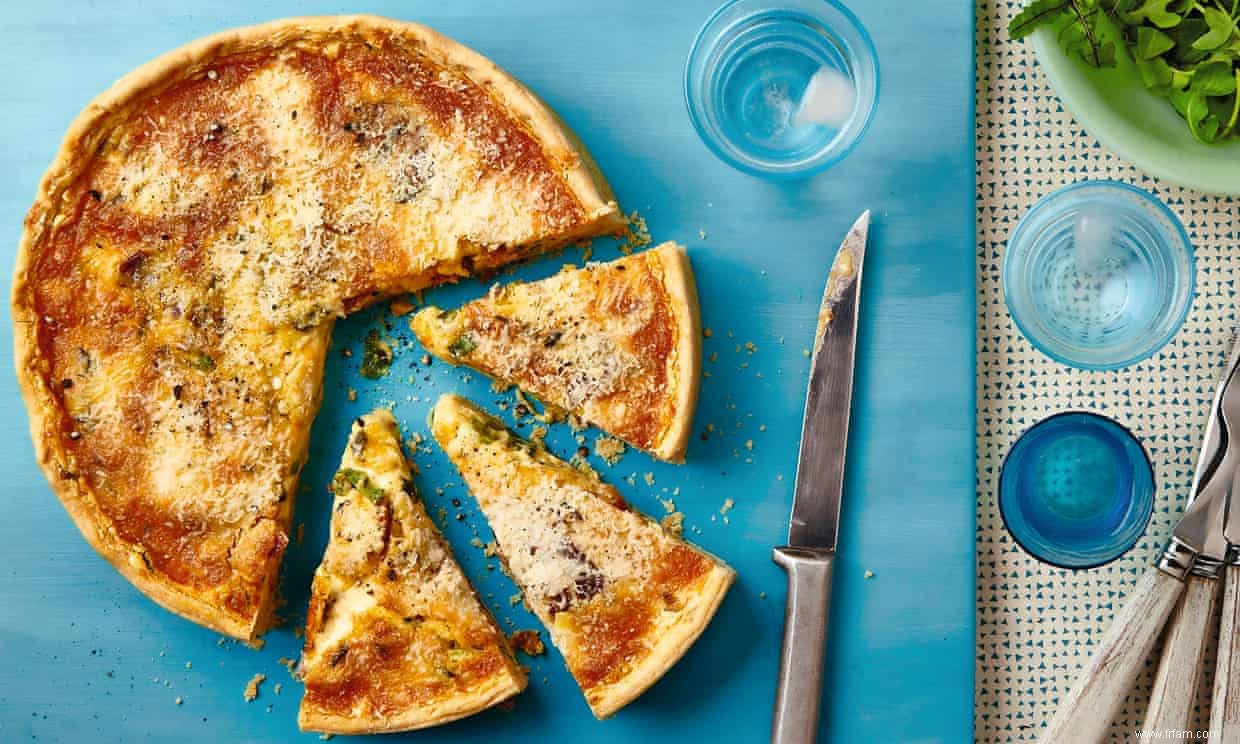 La cuisinière du week-end :les recettes de salade de riz sauvage et de quiche au gruyère et bacon de Thomasina Miers 