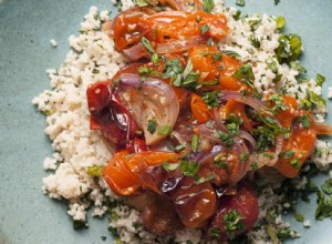 Recette du couscous de tomates rôties à la menthe et au persil de Nigel Slater 