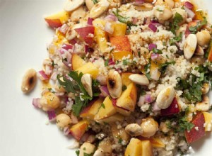 La recette du couscous aux pois chiches et nectarines de Nigel Slater 