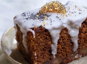 Gâteau aux poires et au gingembre de Nigel Slater, et poire au four avec des recettes de sirop d érable et d orange 