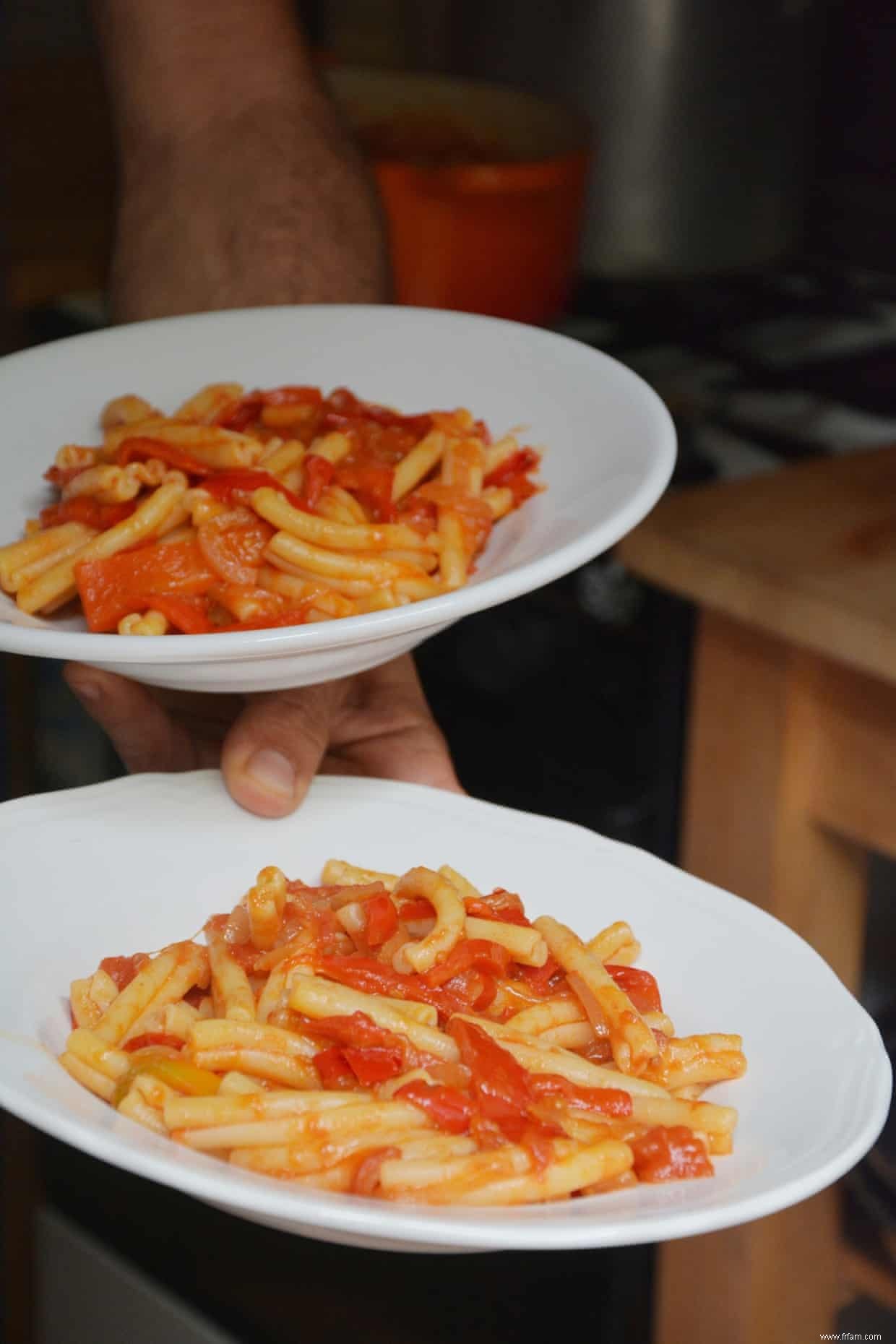 Une recette de peperonata venue tout droit de Rome 