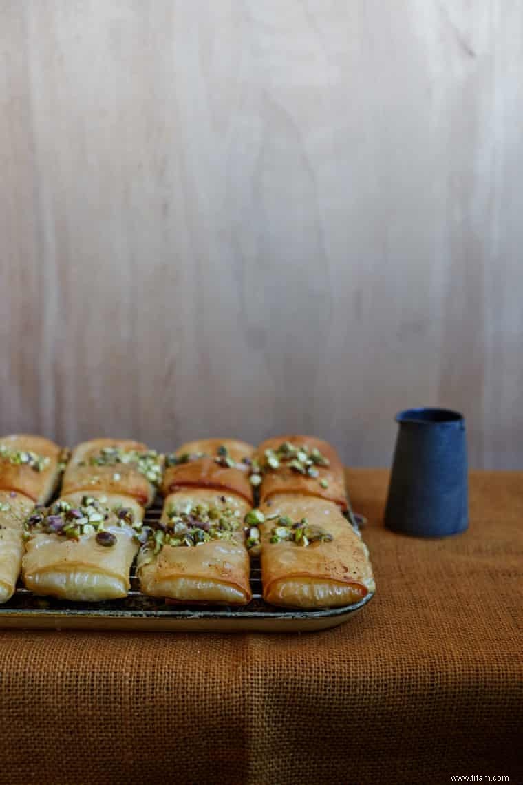 Deux variantes de recettes de pâtisseries traditionnelles du nord de Chypre 